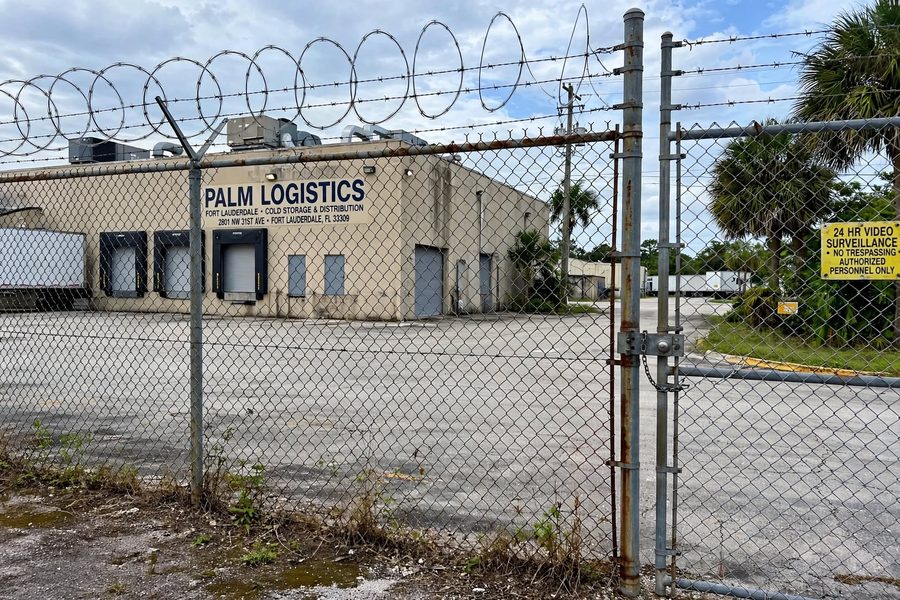 Commercial and Industrial Security Fencing example